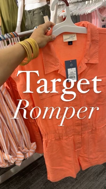 Like and comment “CUTE ROMPER” to have links sent directly to your messages. Cutest summery romper from target. Love the colors, fit and material perfect for summer. Giving me Abercombie vibes. I will say I’m in my normal size and needed to go down- it runs big 💕
.
#target #targetstyle #targetfashion #targetfinds #jumpsuit #teacherstyle #teacheroutfit #romper #summeroutfit #resortwear #summerstyle 

#LTKsalealert #LTKstyletip #LTKfindsunder50