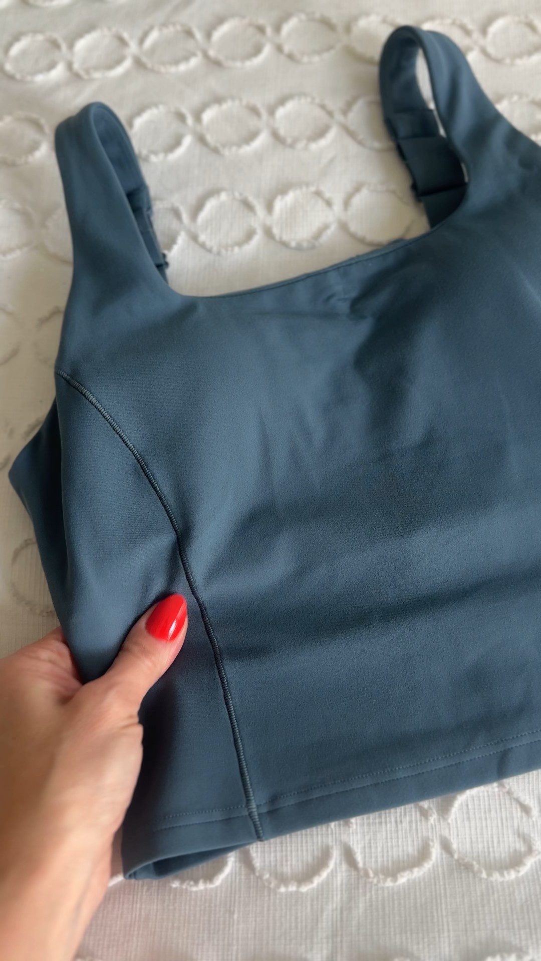 20% discount for purchases of two or more items- use code CHRISTINE20OFF 

If you want to buy just one item, you can use this 10% discount code: CHRISTINE10 

Dreamlux Criss-Cross Back Sports Bra

Dreamlux High Waisted No Front Seam 25" 7/8 Workout Legging 

Both are in color dark jasper 

#LTKFindsUnder50 #LTKStyleTip #LTKActive