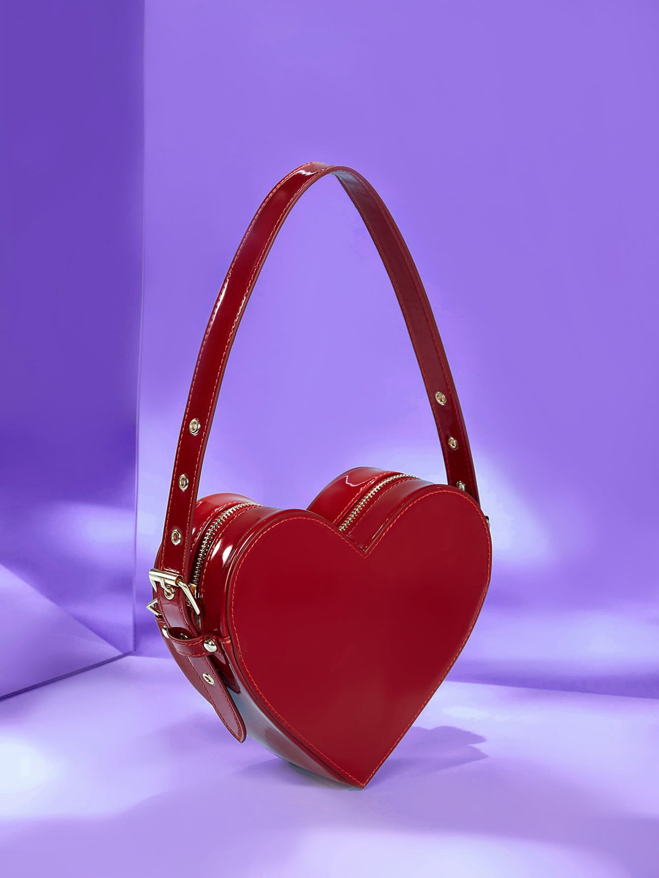 SHEIN ICON Lightweight,Business Casual Minimalist Heart Shaped Novelty Bag For Teen Girls Women C... | SHEIN