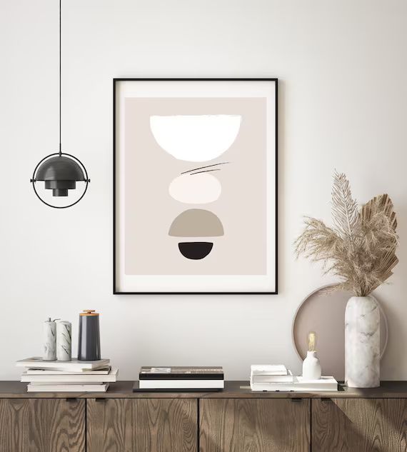 Poster Print Scandi High Quality Print in Matte Optics Scandi - Etsy | Etsy (US)