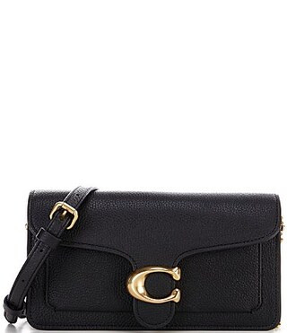 COACH Tabby Chain Clutch - Black | Dillard's