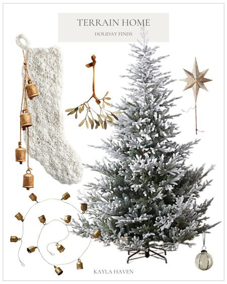 Neutral, timeless holiday home decor and accessories from Terrain Home! Love these finds that can easily be styled year after year! 

#LTKHoliday #LTKstyletip #LTKhome