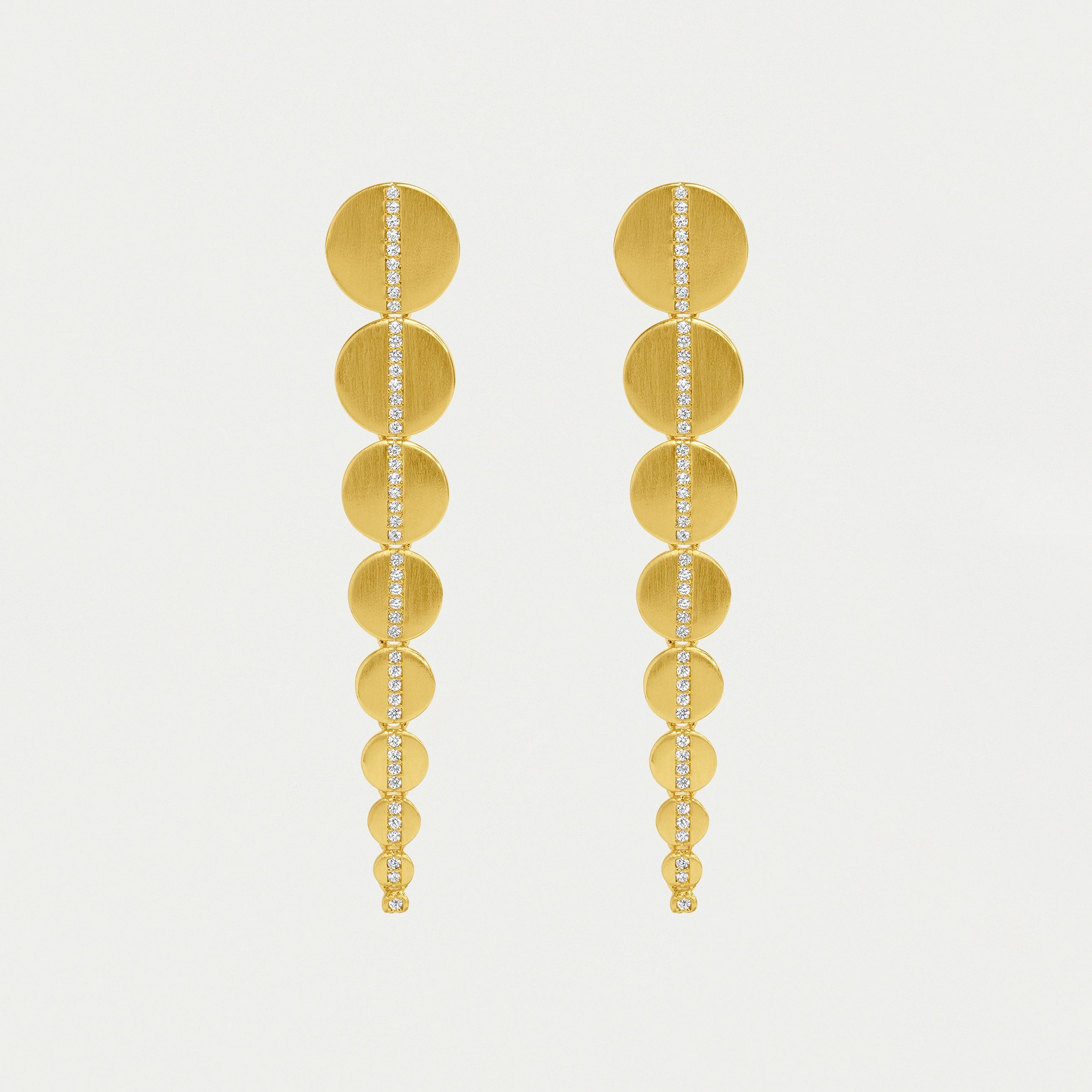 Petit Pave Statement Drop Earrings | Dean Davidson