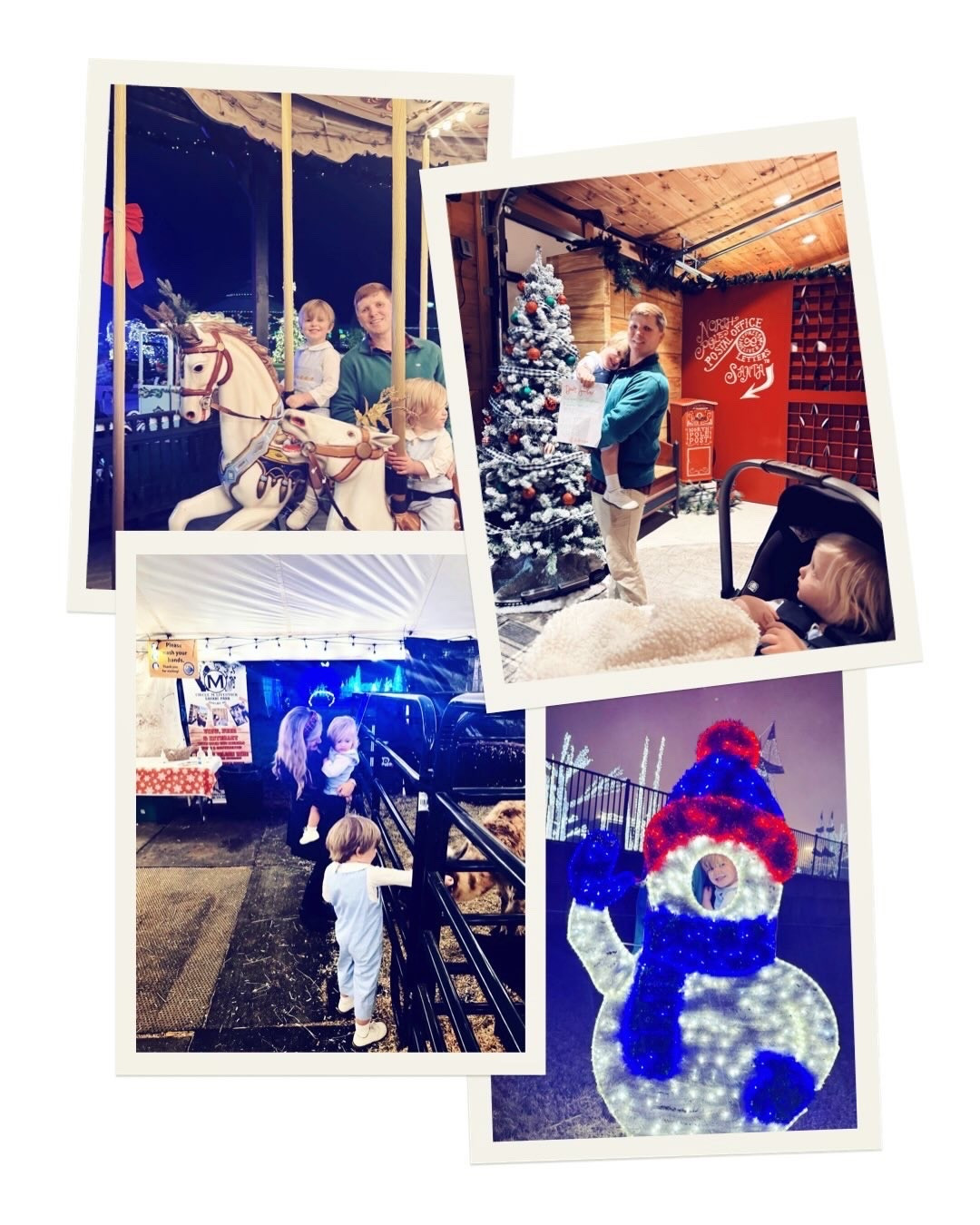 Just been the merriest little start to December around here with our little Santa cuties 🥰🎅🏻❤️👶🏼🎄- going to see Saint Nick and the Christmas lights at the Tryon Equestrian Center Winterfest ❄️✨, packing and mailing out our Christmas cards 💌📮, starting our new advent season activities (both the Jesse Tree Ornament tree and Lego tree!) 🌲✨, Judson getting to hand paint his very own wooden nativity set 🌟🎨, and so much more!! 🤱🫶🏽💚 #hellodecember #wednesdaycameraroll #welcomedecember #tistheseason #themostwonderfultimeoftheyear 

| Motherhood | Stay at Home Mom | Joyful Motherhood | Faith | Baby and Toddler Days | Boy Mama x 2 | SAHM | These are the Days | Full Hands Fuller Hearts | December Memories | Holiday Season with Littles | Christmas with Littles | Christmas Traditions | The Most Wonderful Time of the Year | Christmas Season | Hello December

…

#emilysayswes #judsoncarpentermabry #levirhettmabry #familyoffour #mommyblogger #stayathomemommy #boymamax2 #mommyblogger #sahm #thesearethedays #decembermemories #christmastime #LTKChristmas #LTKHoliday #LTKfamily #LTKBaby #LTKToddler @shop.ltk 

#LTKHoliday #LTKKids #LTKBaby