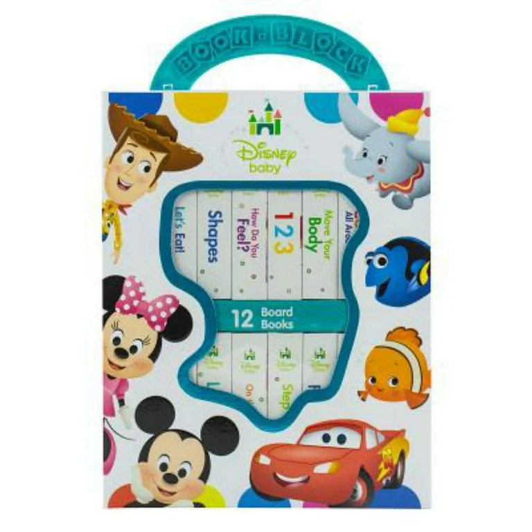 Disney Baby: 12 Board Books (Hardcover) - Walmart.com | Walmart (US)