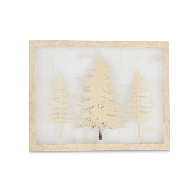 My Texas House Gold Trees Holiday Wall Art, 11" x 14" - Walmart.com | Walmart (US)