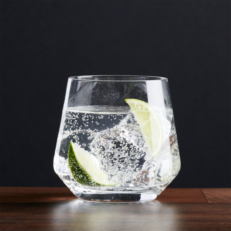Tour Double Old-Fashioned Glass + Reviews | Crate and Barrel | Crate & Barrel