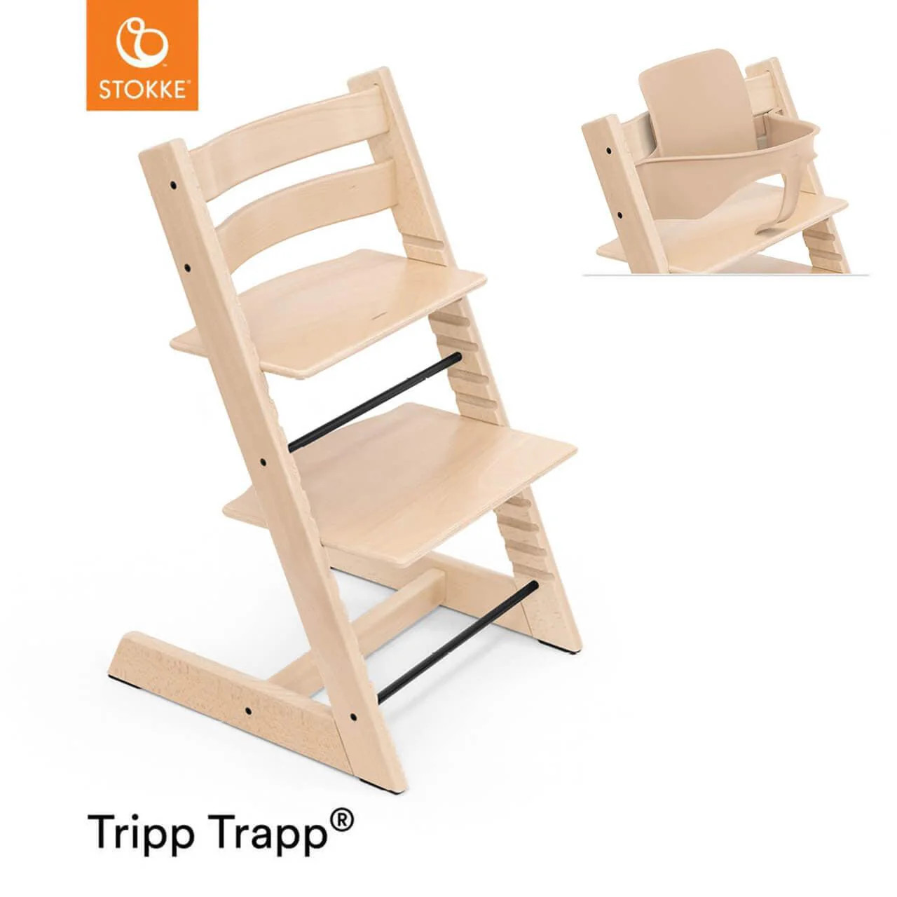 Stokke Tripp Trapp Highchair - Natural | Natural Baby Shower | Natural Baby Shower UK