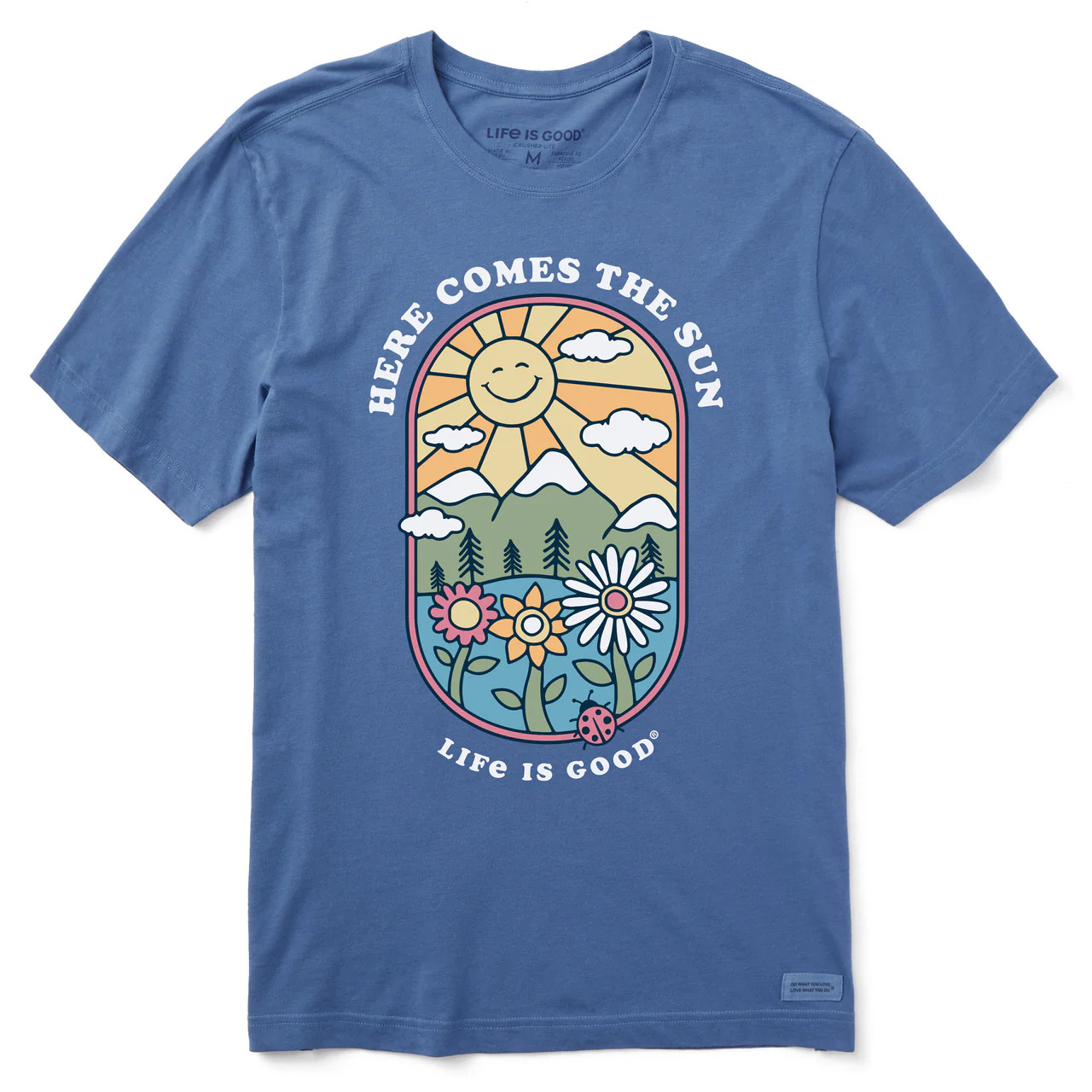 Men's Here Comes the Sun Retro Short Sleeve Tee | Life is Good