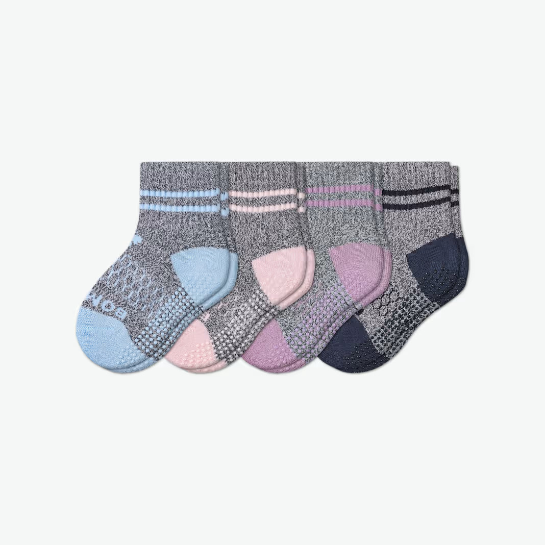 Toddler Originals Gripper Calf Sock 4-Pack | Bombas