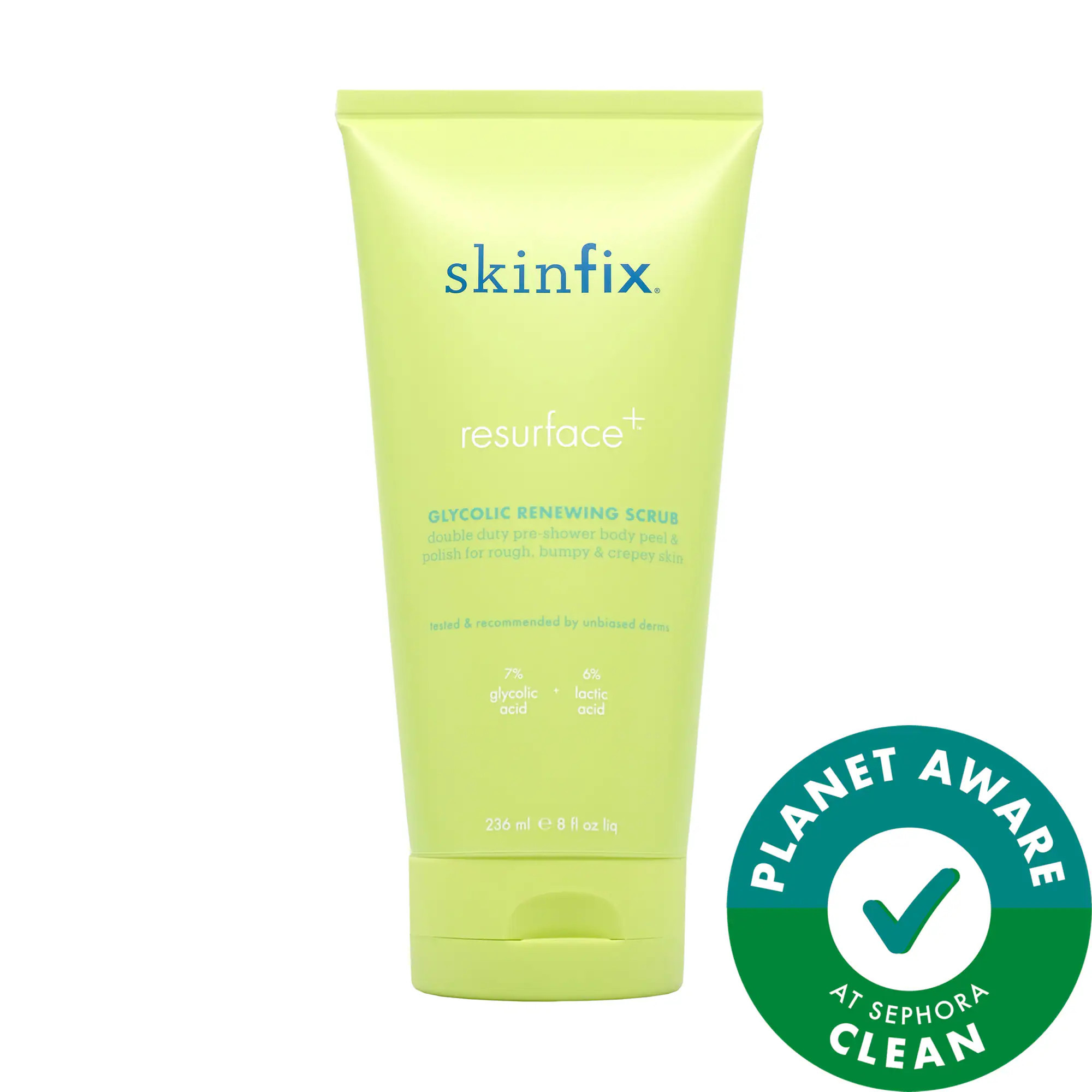 Skinfix Resurface+ Glycolic and Lactic Acid Renewing Body Scrub 8 oz/ 236 mL | Sephora (US)
