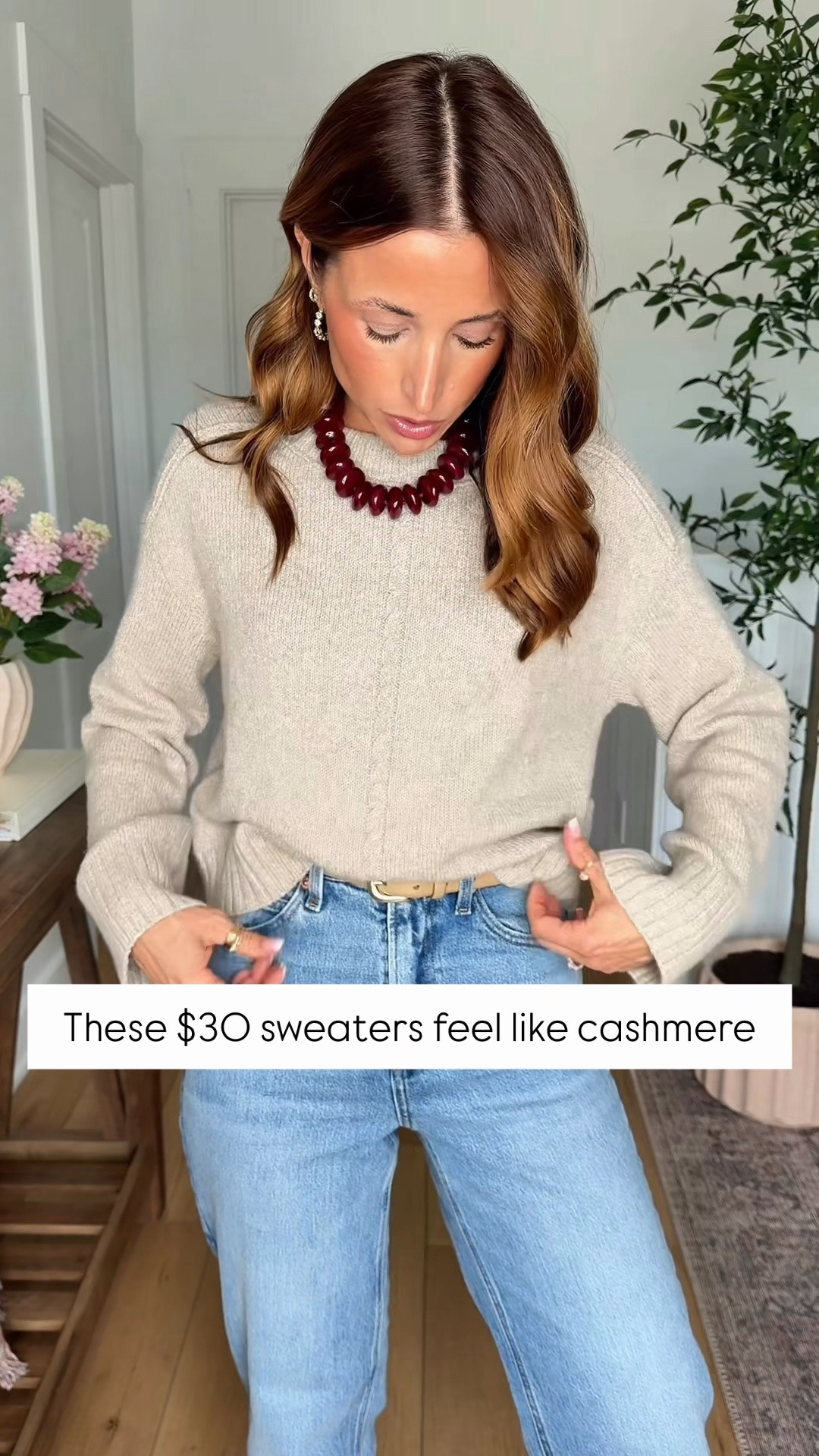 Bougie on a budget! I’m picky, here’s what’s worth it! These $30 sweaters feel like cashmere!! Fall outfits. Fall style. Elevated casual outfit. Fall style. Mom outfit.

#LTKootd #LTKSeasonal #LTKPetite