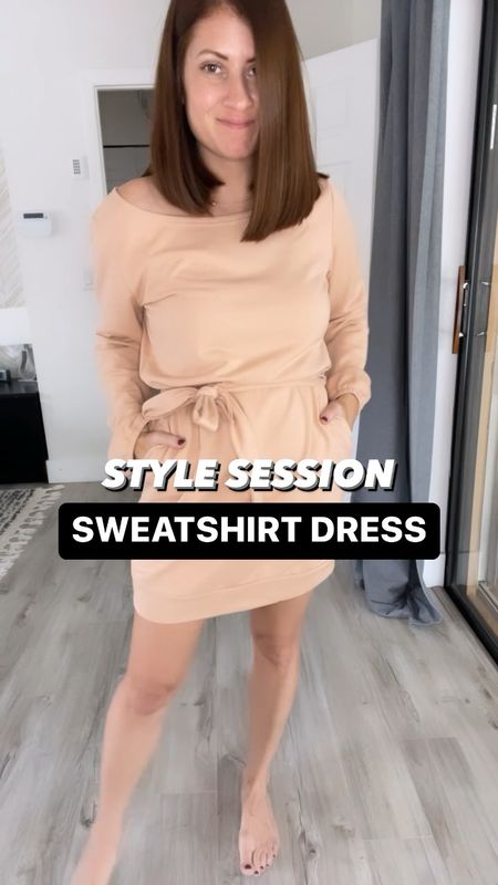 Style Session | Sweatshirt Dress | Amazon 

#LTKSeasonal #LTKunder50 #LTKstyletip