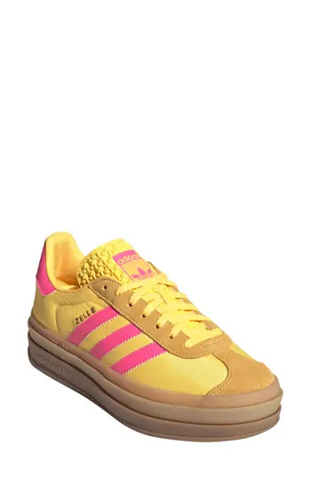 adidas Gazelle Bold Platform Sneaker in Spark/Lucid Pink/Spark at Nordstrom Rack, Size 8.5 | Nordstrom Rack