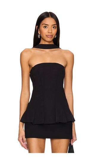 x REVOLVE Light Me Up Tube Top in Black | Revolve Clothing (Global)