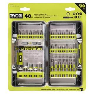 RYOBI Impact Rated Driving Kit (40-Piece) AR2038 - The Home Depot | The Home Depot