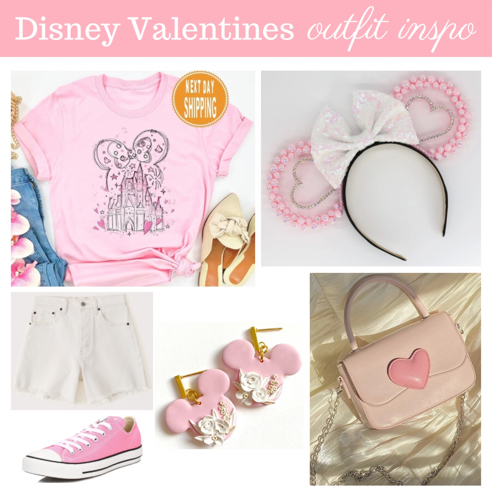 Disney World Valentines outfit idea perfect for a day in the parks

#disney #disneyworld #valentinesday #valentines #valentinesoutfit

#LTKunder50 #LTKstyletip #LTKfamily