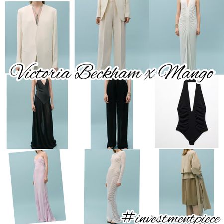 Stunning. Classic. From suiting to sheers to knits and dresses. Somehow the #victoriabeckham x @mango collab is everything I want to live in #investmentpiece 

#LTKSeasonal #LTKstyletip #LTKover40