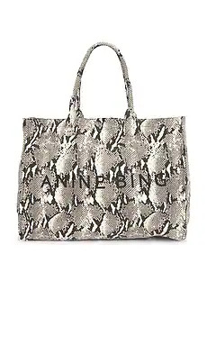 ANINE BING Leo Tote Bag in Python from Revolve.com | Revolve Clothing (Global)