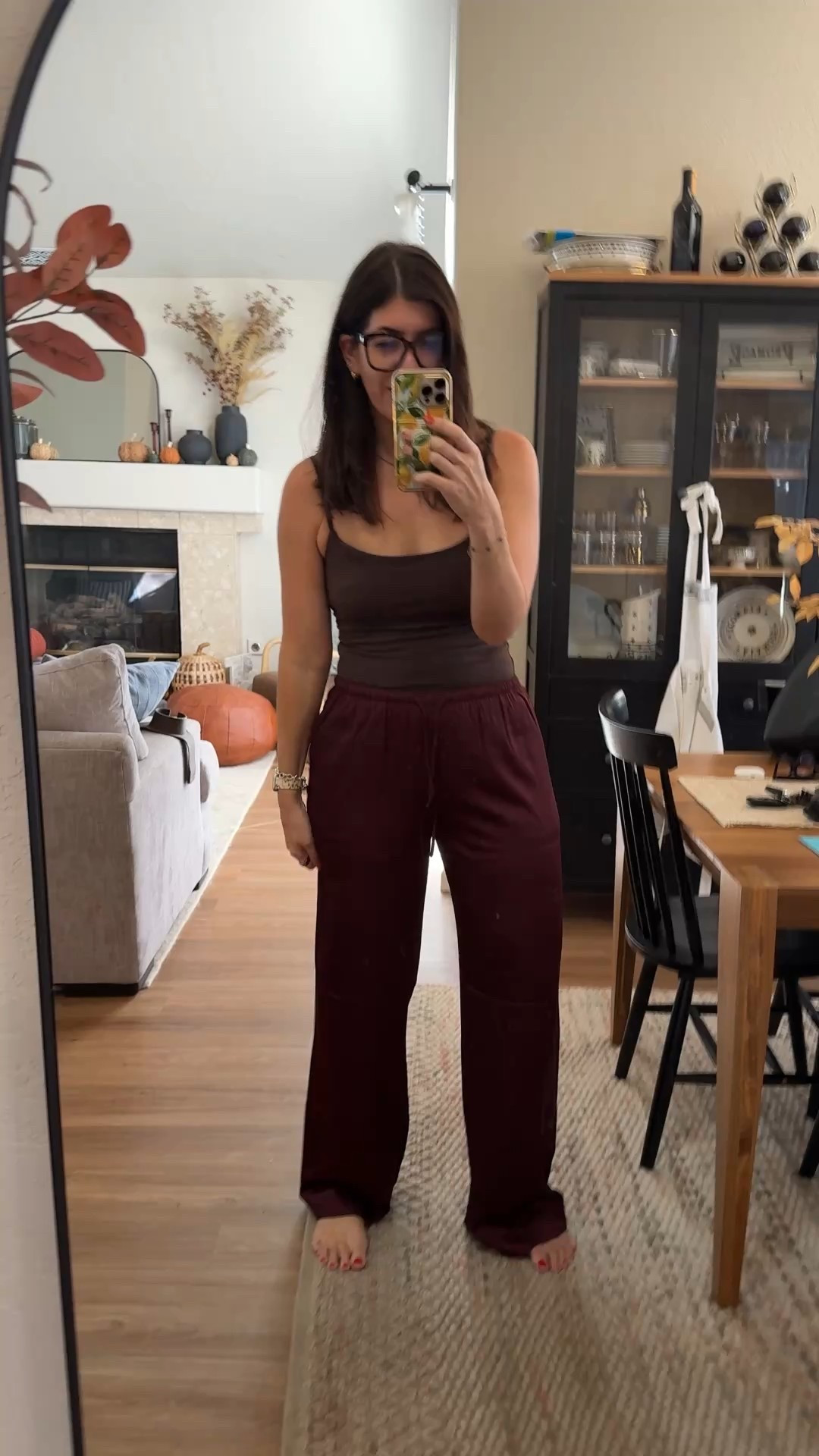 Satin pants on sale- in a medium long LOVE
Medium tank
Use code AFFLEECE


#LTKMidsize #LTKTall #LTKWorkwear