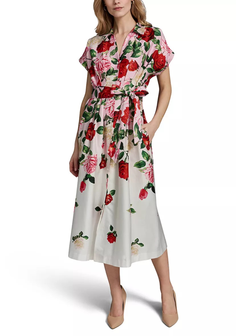 Women's Floral Shirtdress | Belk