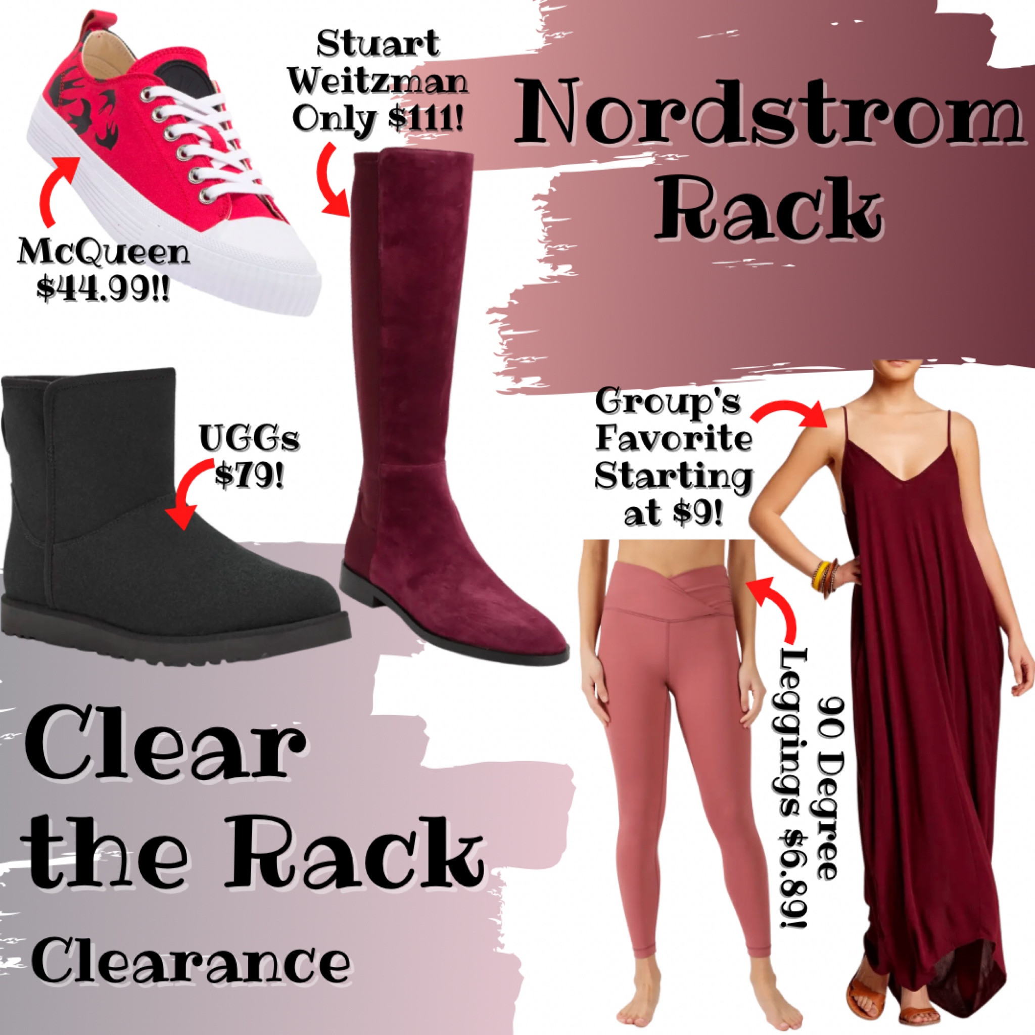 Hugeeee clearance sale at #NordstromRack!!! 

#LTKunder50 #LTKHoliday #LTKsalealert