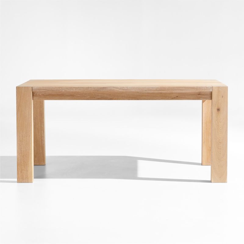 Terra Natural Dining Table | Crate and Barrel | Crate & Barrel