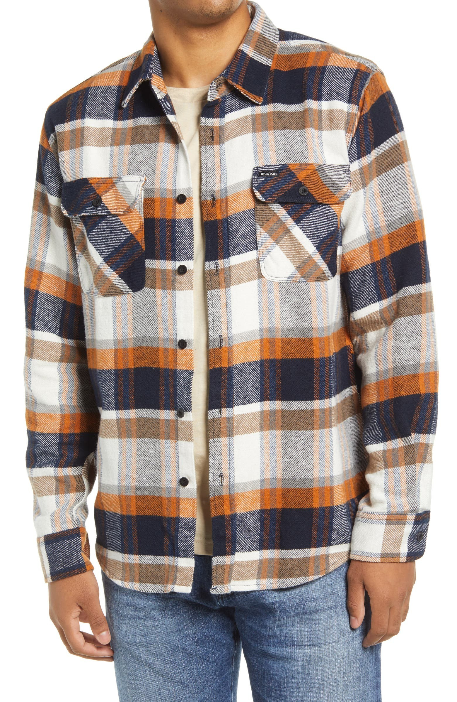 Bowery Flannel Button-Up Shirt | Nordstrom