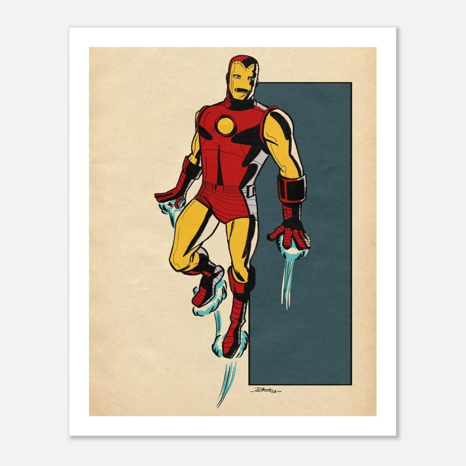 PRINT- Iron Man 8x10″ Print | Etsy (Global)