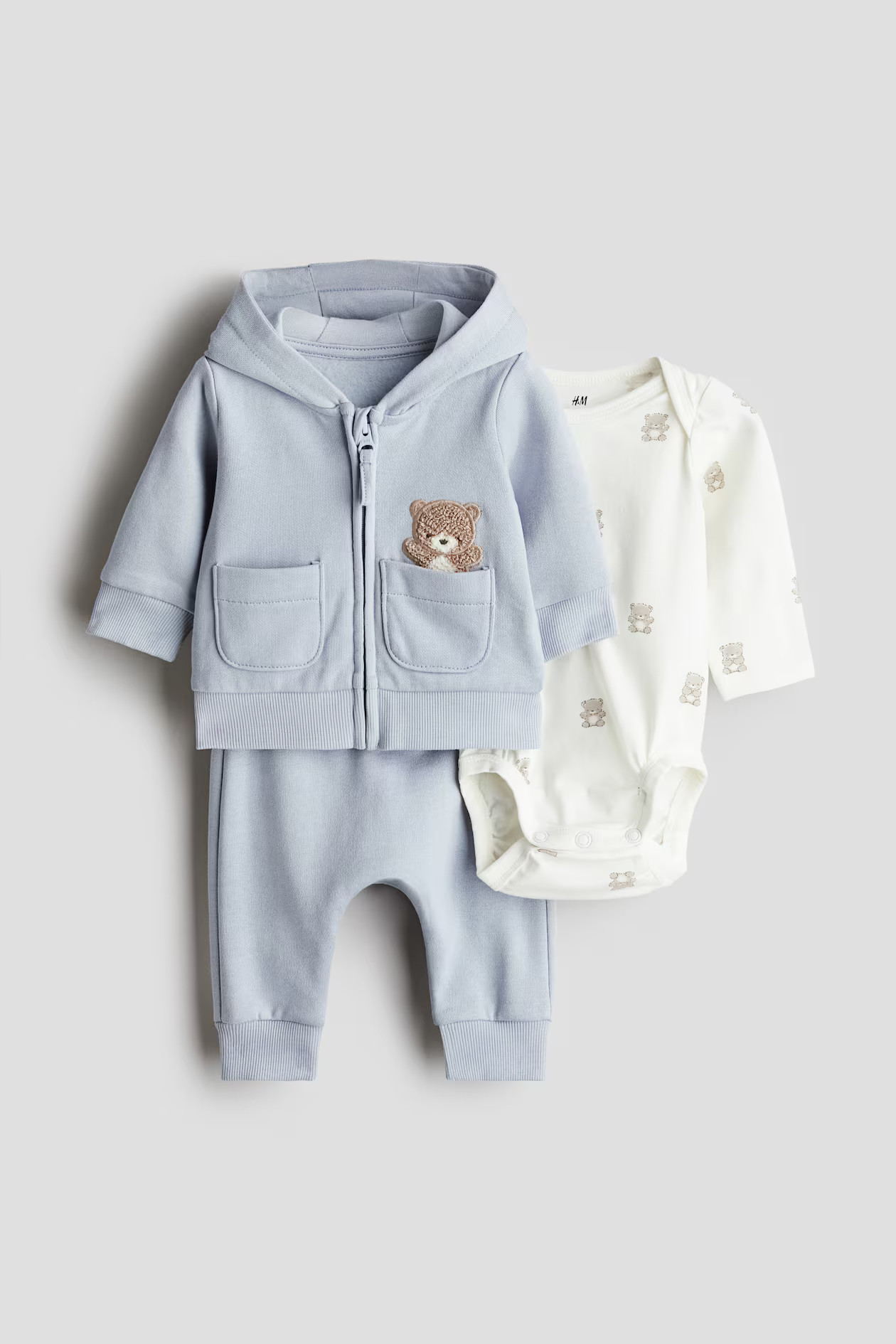 3-piece Cotton Set | H&M (US + CA)