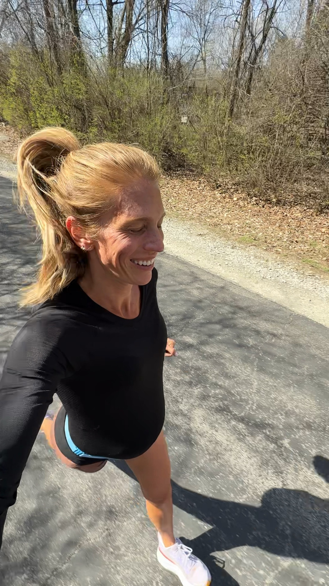 Running outfit for spring while pregnant! Wearing my favorite maternity biker shorts ever. Wore them both pregnancies and stay up while not being restrictive. My usual size small. No need to size up in these since they are maternity already! 

Sized up 2 sizes to 8 in top for pregnancy 



@lululemon  Hoka, running outfit, running gear, bump friendly, 

#LTKActive #LTKBump #LTKfitnessgoals