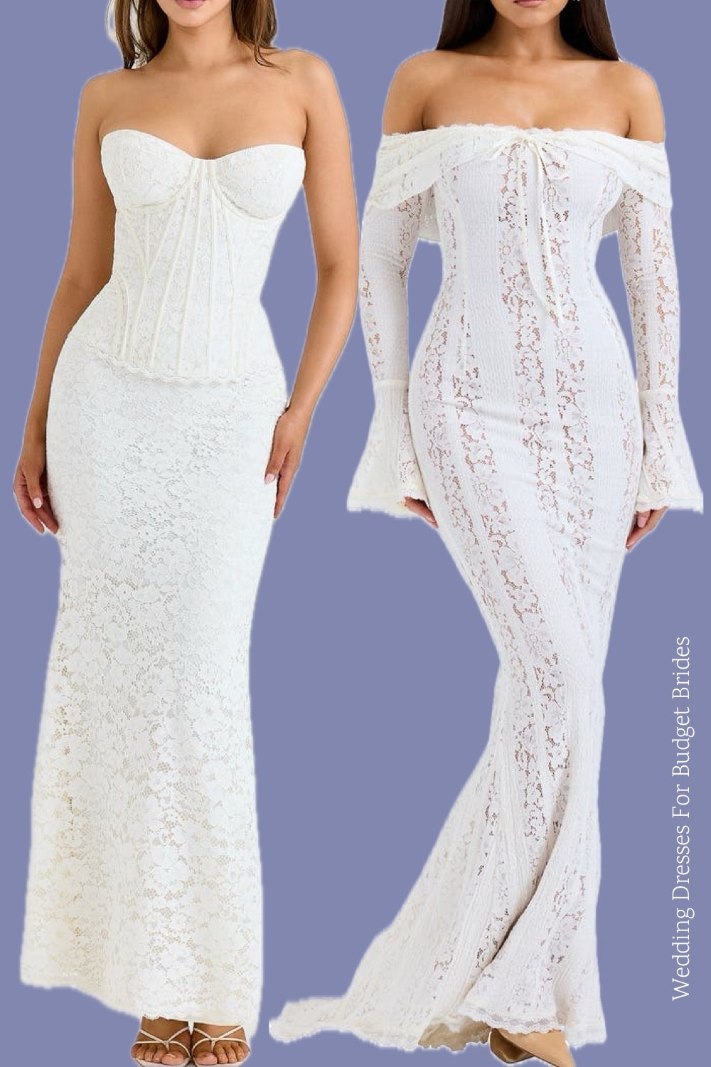 House of CB at Nordstrom long white dress options for the bride to be. 

#LTKWedding