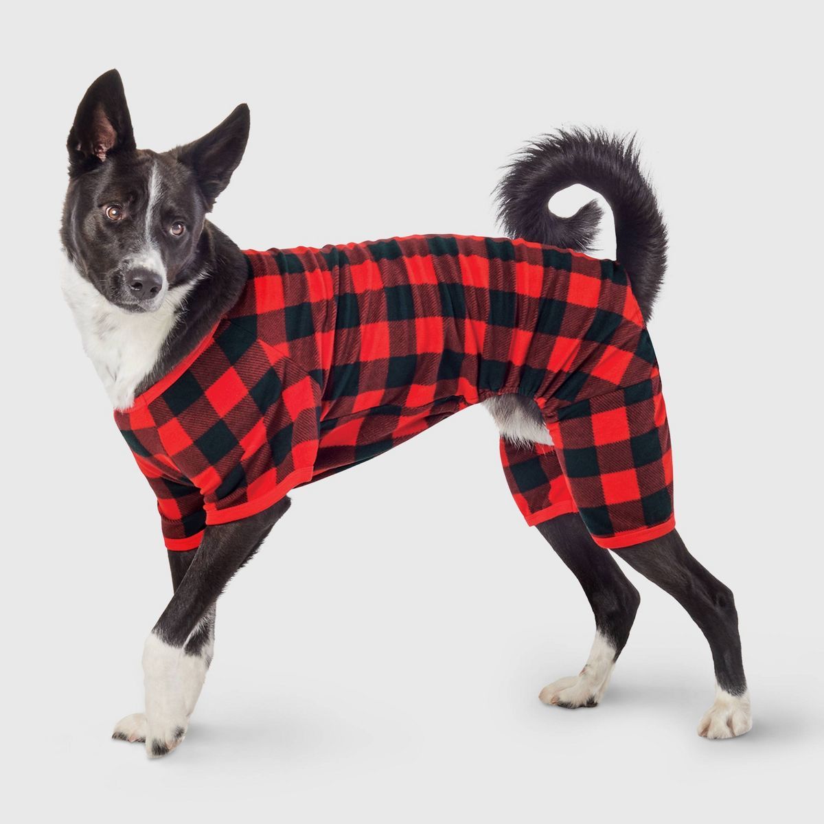 Buffalo Check Matching Family Dog Pajamas - Wondershop™ - Black/Red | Target