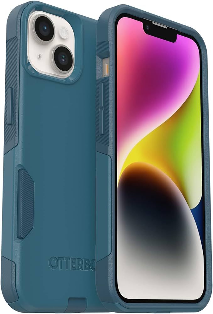 OtterBox IPhone 14 & IPhone 13 Commuter Series Case - DONT BE BLUE (Blue), Slim & Tough, Pocket-F... | Amazon (US)