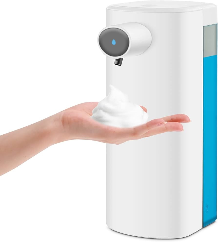 Automatic Foaming Soap Dispenser Touchless Foam Hand Lotion Soap Dispenser Smart Auto White Soap ... | Amazon (US)