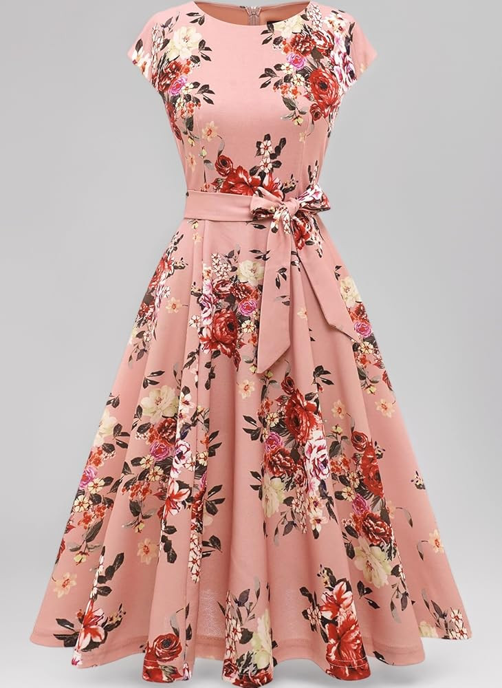 DRESSTELLS Formal Wedding Guest Dresses for Women UK, Modest Party Prom Bridesmaid Evening Dress | Amazon (UK)