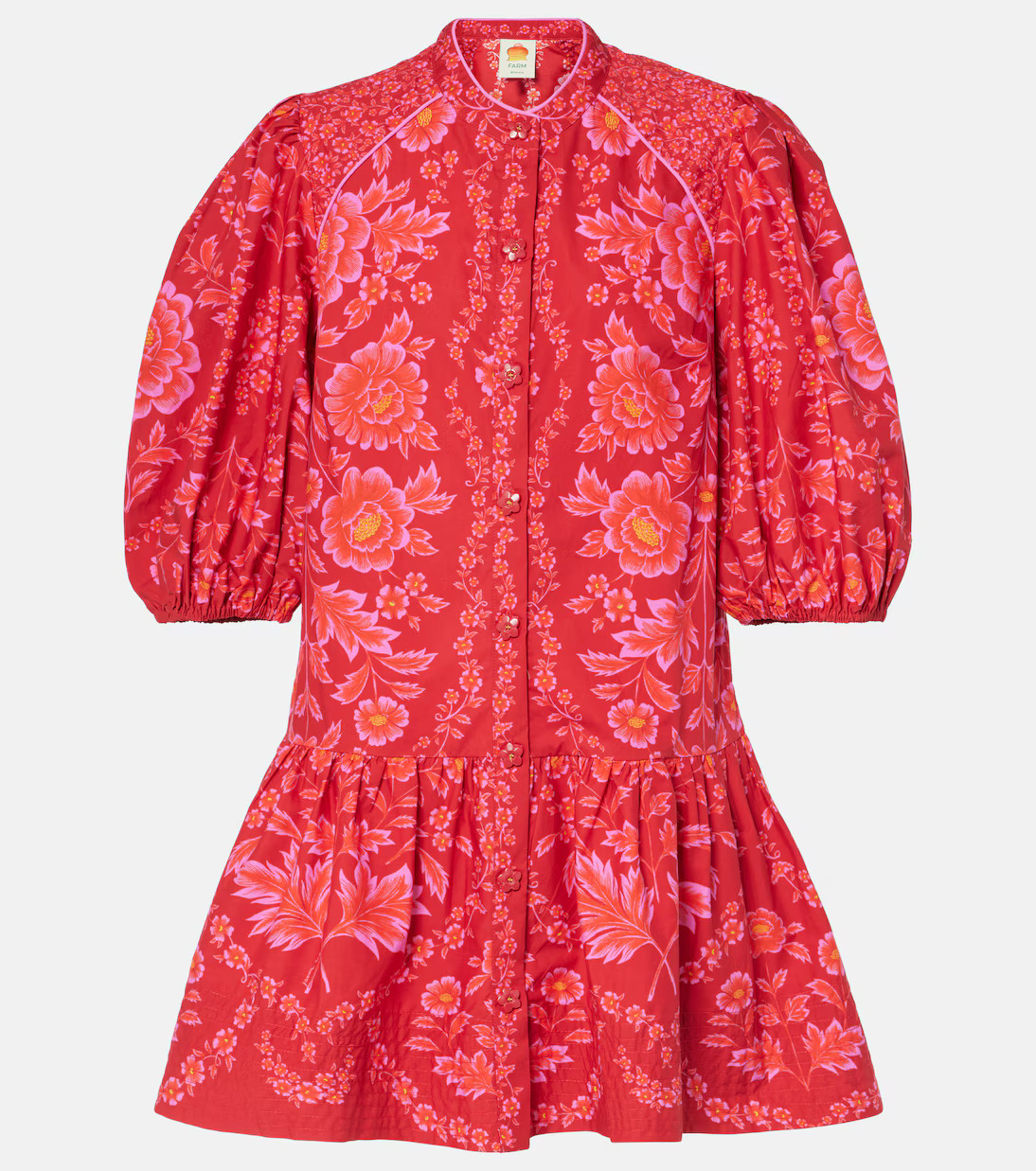 Floral cotton minidress | Mytheresa (US/CA)