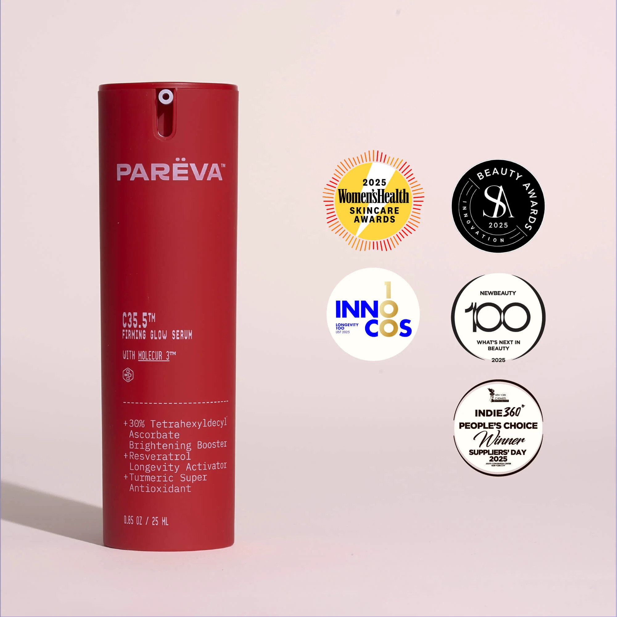C35.5 Firming Glow Serum | Pareva Beauty Inc