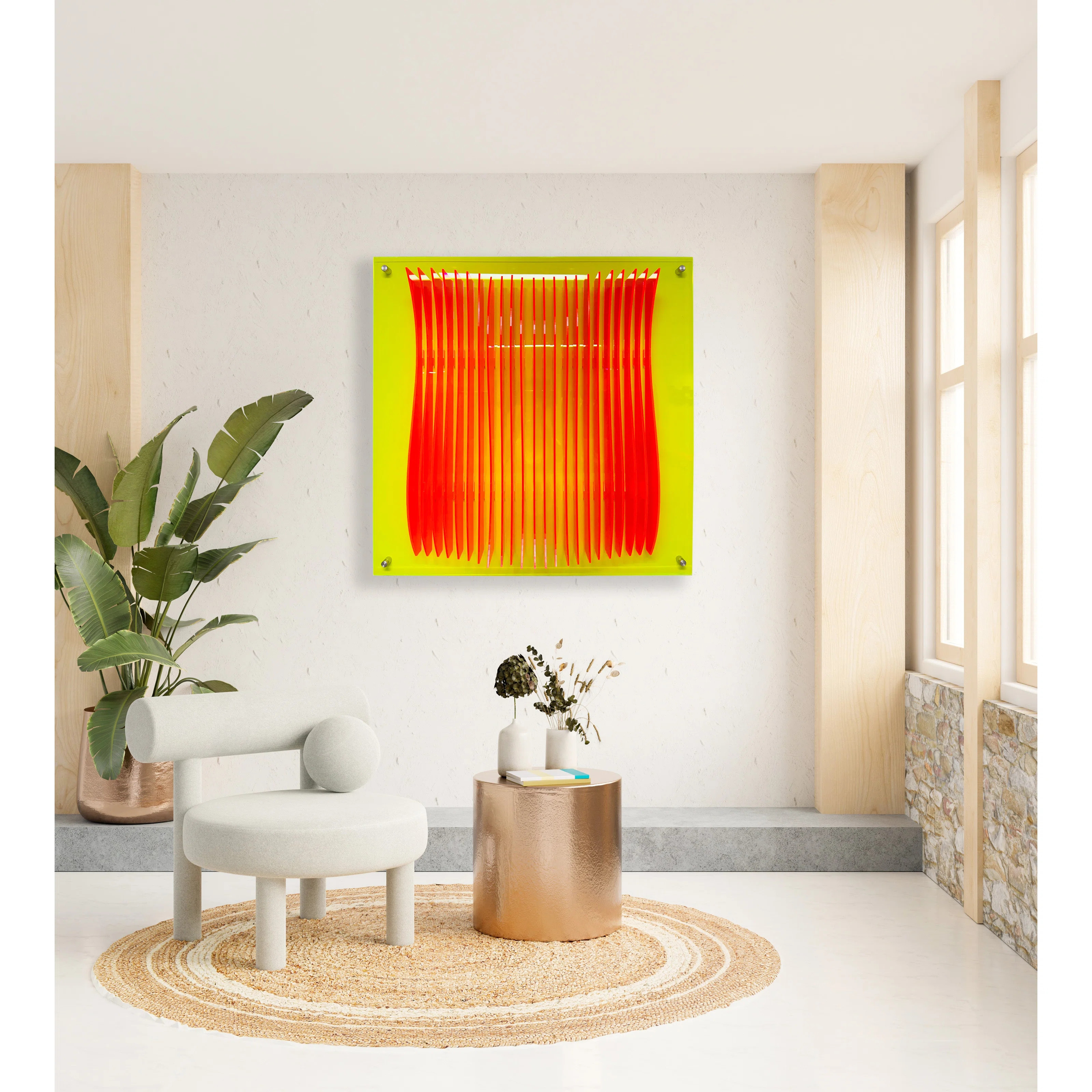 Handmade Modern Wall Decor on Acrylic | Wayfair North America