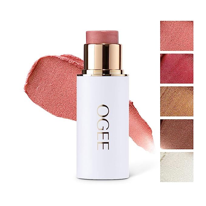 Ogee Sculpted Face Stick (CARNELIAN - SHEER LUMINOUS CORAL) Certified Organic Face Makeup - Multi... | Amazon (US)