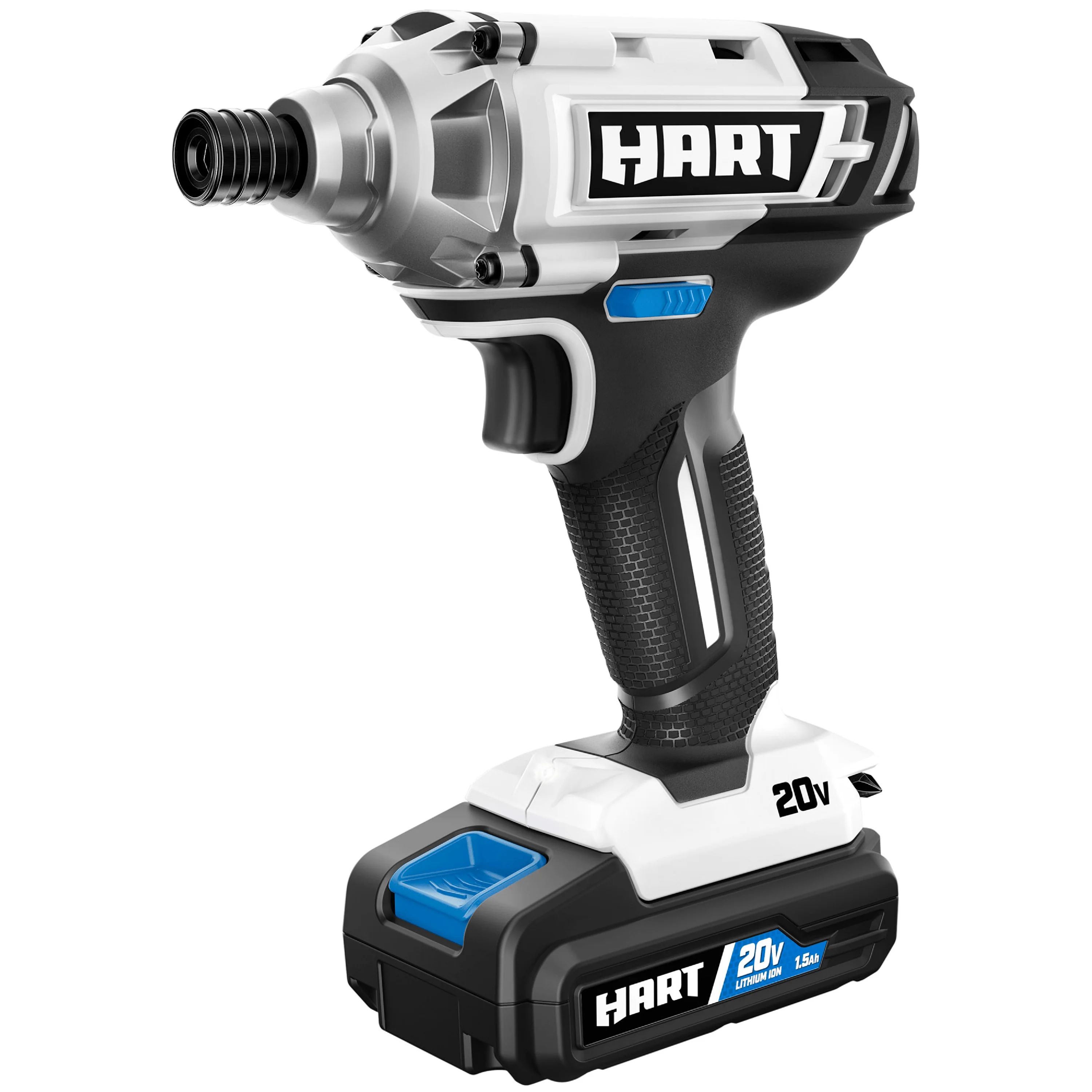 HART 20-Volt Cordless Impact Driver Kit, (1) 1.5Ah Lithium-Ion Battery | Walmart (US)