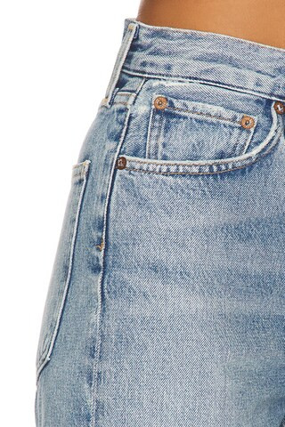 90s Pinch Waist High Rise Straight Jeans in Stage | Revolve Clothing (Global)