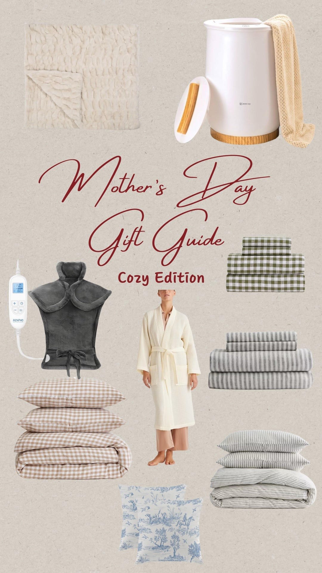 Mother’s Day Gift Guide - Cozy Edition 

Use code: MUSE50 on Lola Blankets 


#LTKGiftGuide #LTKFindsUnder50 #LTKHome