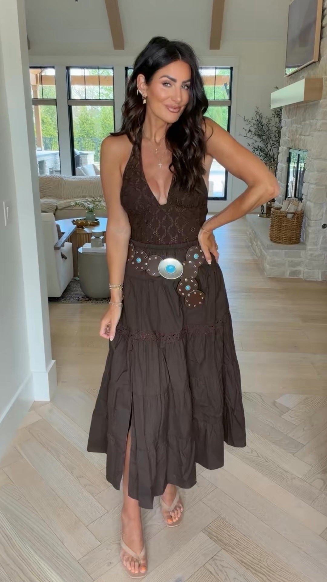 Western look | country outfit | cow print

#LTKdayinmylife #LTKFestival #LTKootd