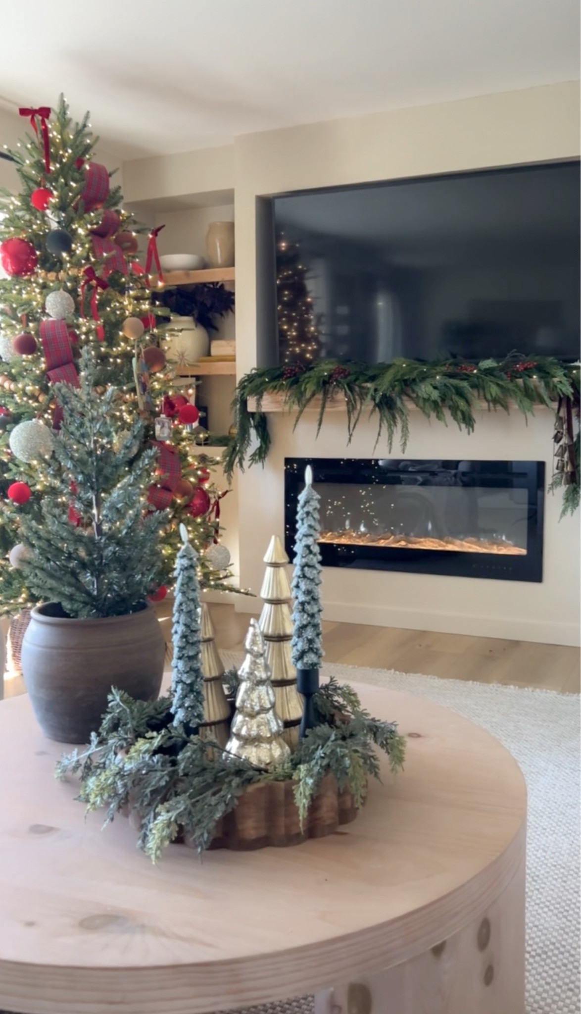 Christmas coffee table and living room 

#LTKHoliday #LTKHome #LTKSeasonal