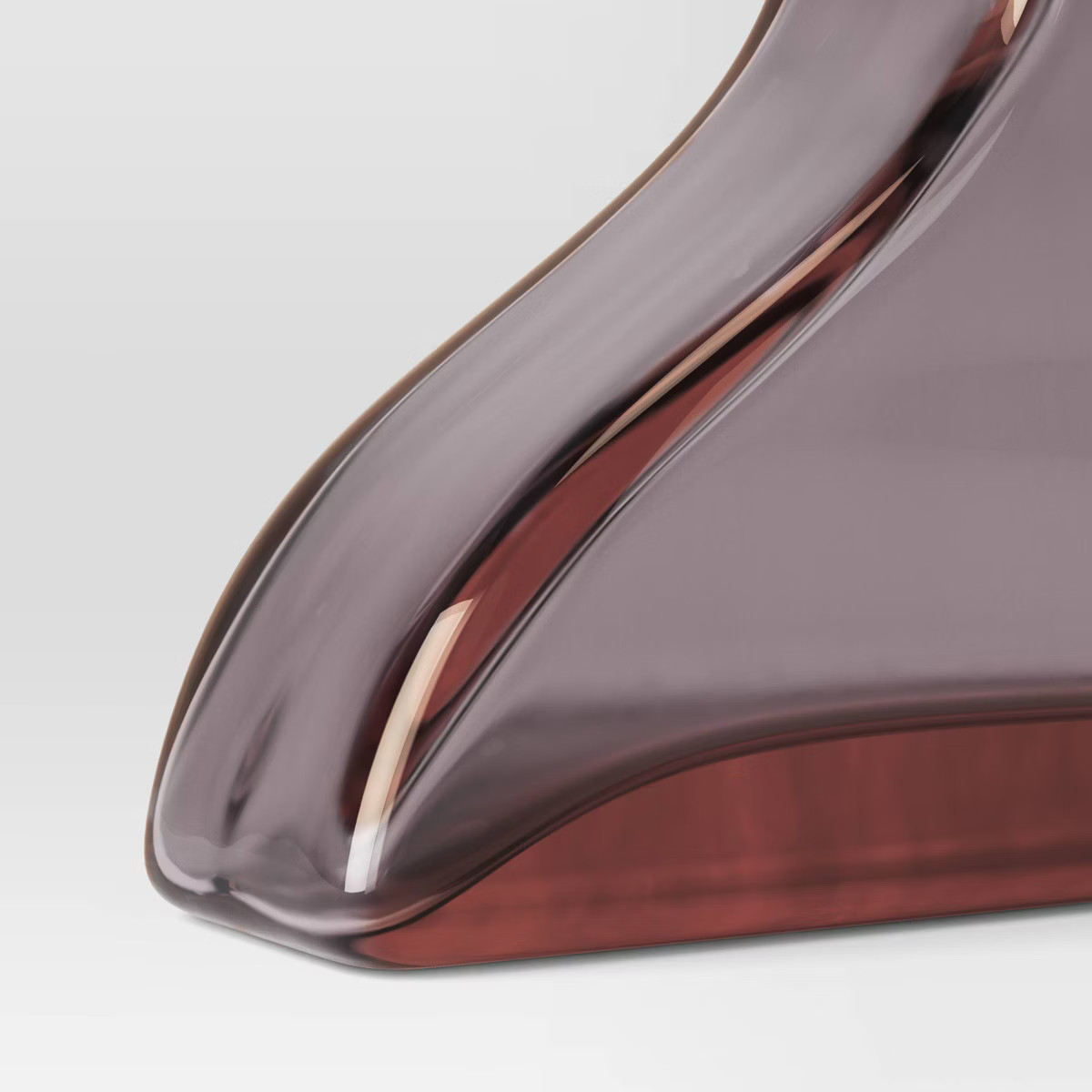 Small Pink Curved Glass Vase - Threshold™ | Target