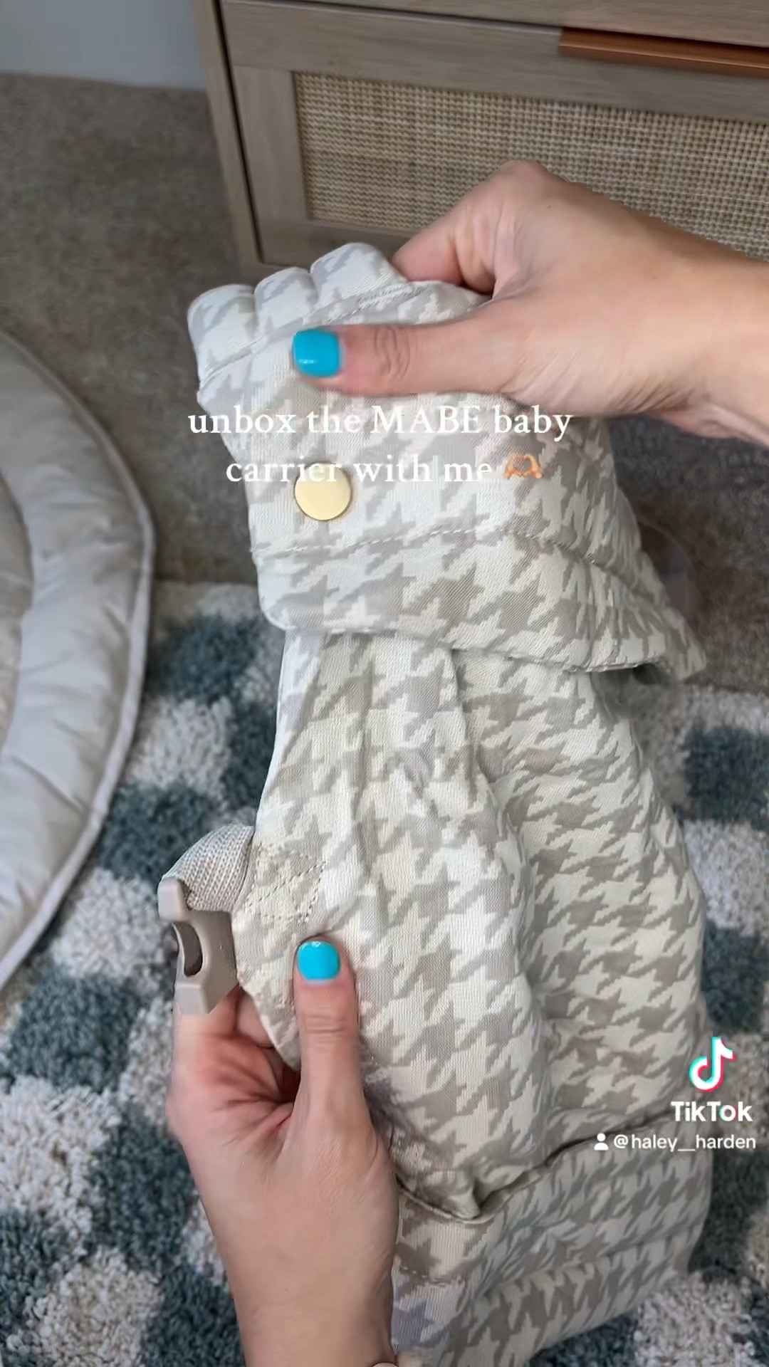 Can’t wait to use this baby carrier! 🫶🏼🌿 

#LTKBaby #LTKFindsUnder100 #LTKFamily