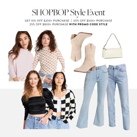 Shop the Shopbop Style Event! 

#LTKstyletip #LTKsalealert #LTKSeasonal
