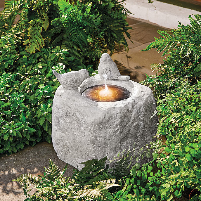 Little Birds Solar Fountain | Ballard Designs, Inc.