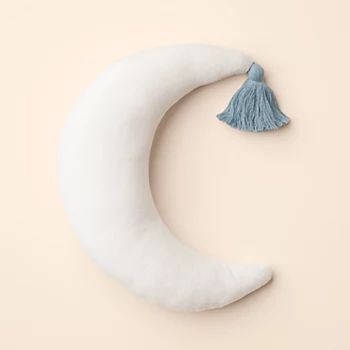 Little Co. by Lauren Conrad Moon Shaped Velvet Pillow | Kohl's
